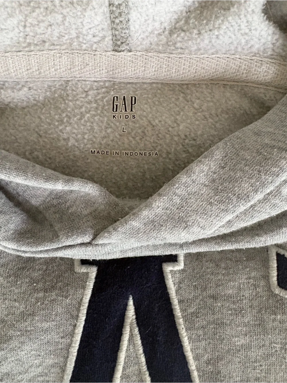 Gap Kids Grey Relaxed Hoodie